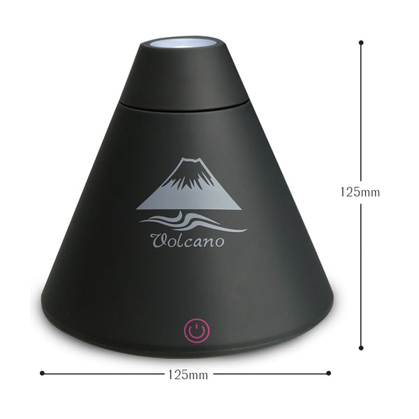 TINTONLIFE Creative Volcano Style USB Ultrasonic Humidifier With Colorful Led Light Essential Oil Aroma Diffuser Auto Off Touch